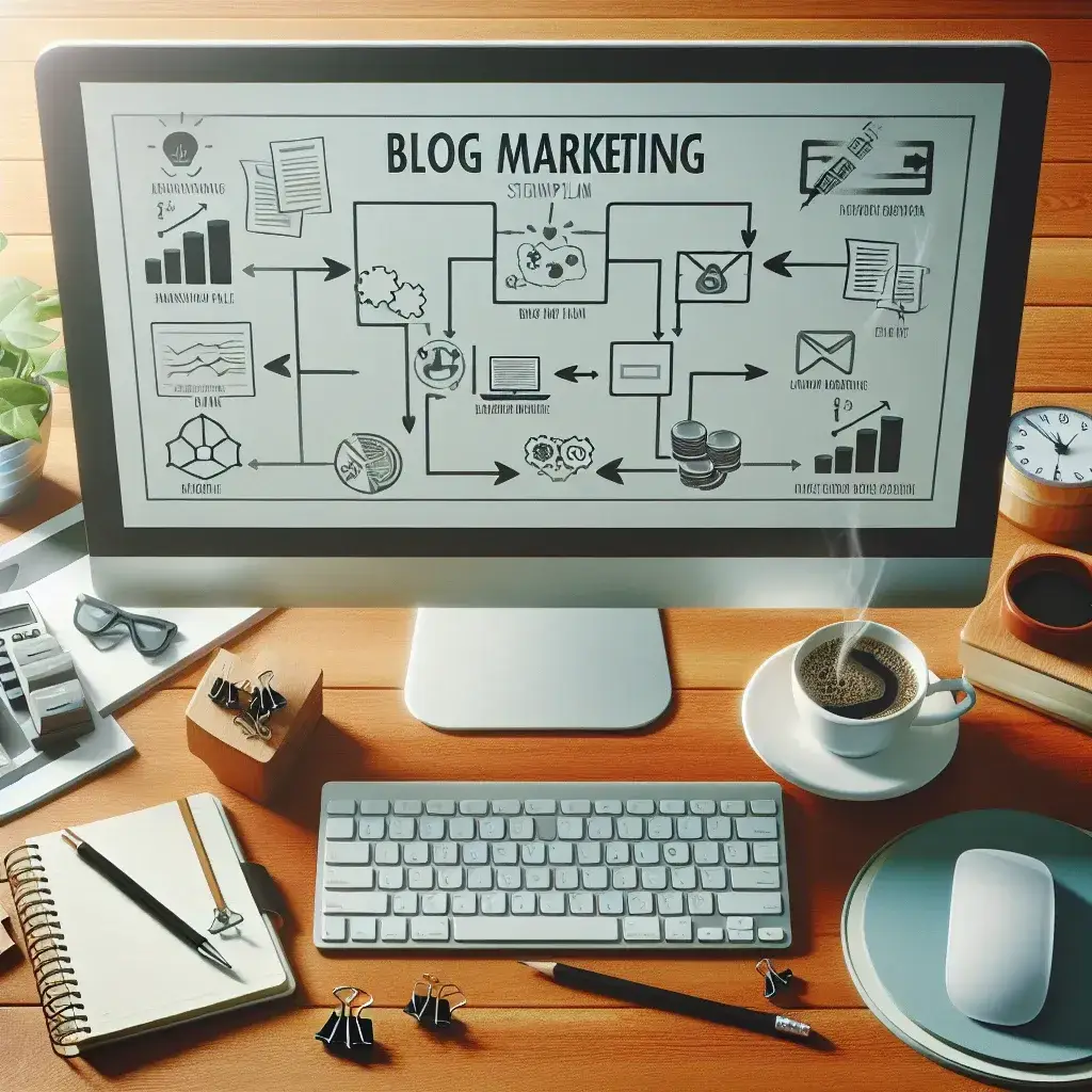 How do I create a blog marketing plan?