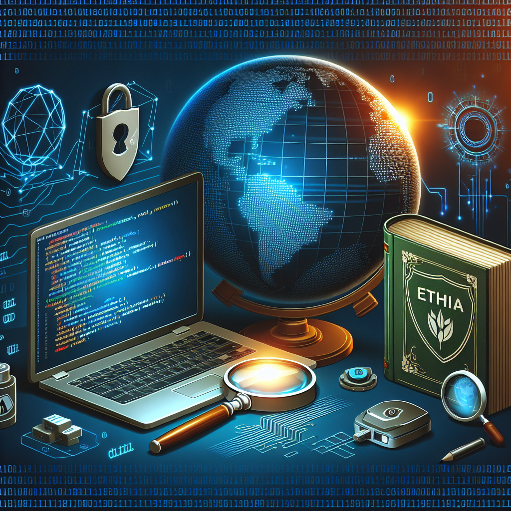 "Infographic showcasing essential resources and tools for learning ethical hacking, including online courses, books, and certifications."